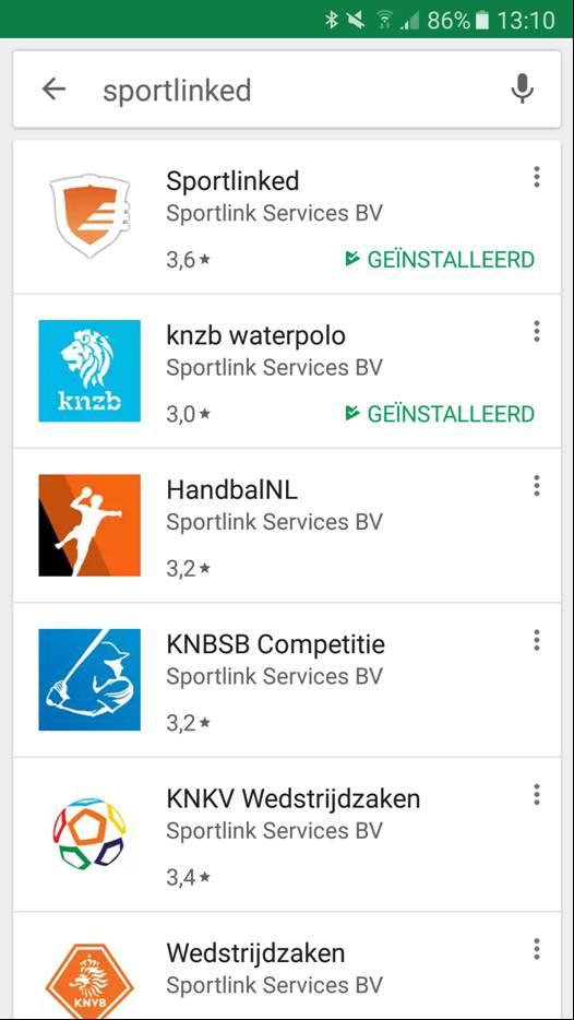 Waterpolocompetitie 2017-2018 Weekbrief 2 23 en 24 september 2017 Waterpolo Organisatie Regio Oost Sportlink App voor smartphone en tablet.