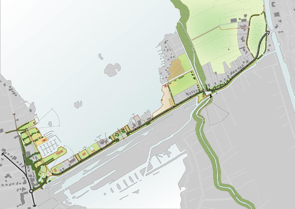 MEERWEG BEELDKWALITEITSPLAN HORECA DE LIJTE UITGANGSPUNTEN 1830 ONTWIKKELING Het Paterswoldsemeer is ontstaan door de vervening van het veenmoeras Neerwold.