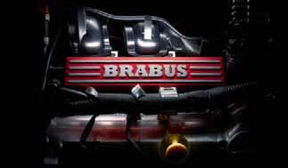 >1 BRABUS turbomotor 75 kw (102 pk): overtuigt met een koppel van 147 Nm en een topsnelheid van 155 km/h (elektronisch begrensd). >2 Bekleding: stof/design black.