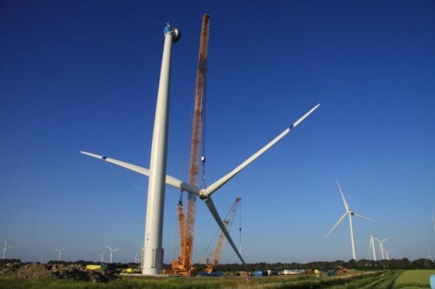 EWTW: World-class testfaciliteit Perfect windklimaat voor (prototype)metingen! 8,2 m/s op 110 m hoogte Vlak terrein Goede infrastructuur!