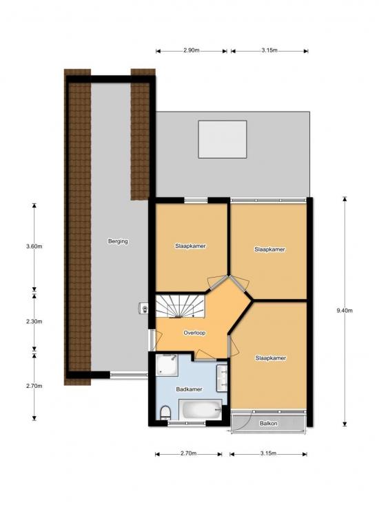 Plattegrond Klarinetlaan 26