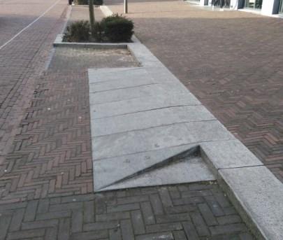 terugrijden naar het centrum.