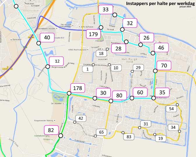 De eerste rit vanuit Leusden op weekdagen is dusdanig bezet, dat het logisch is om een extra vroege rit toe te voegen.