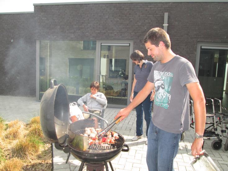 rusthuis of een barbecue