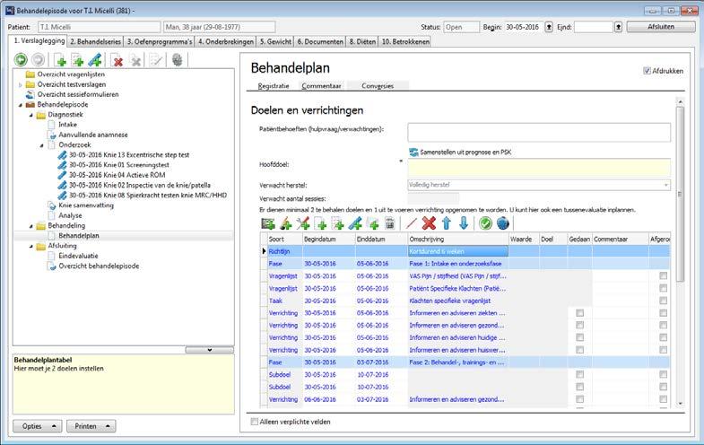 - CVA (mobilisatiefase chro revalid.