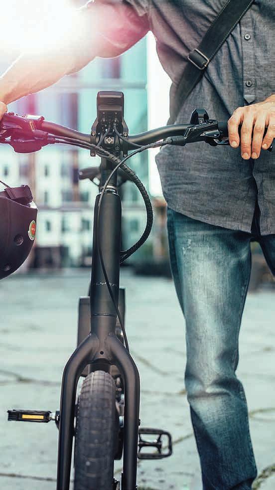 Een elektrische fiets met veel potentie, perfect op zijn plek in de stad: met