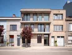 Grondplannen nieuwbouwappartement 2 slaapkamers TWEEDE VERDIEPING Lange Lobroekstraat 42/21 Bewoonbare opp.