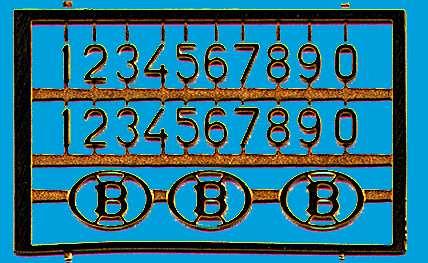 cijfers en symbool spoorwegen Ni Ag type 18 1