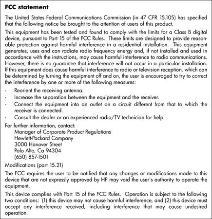 Bijlage A FCC verklaring Kennisgeving voor gebruikers in Korea VCCI (Class B)