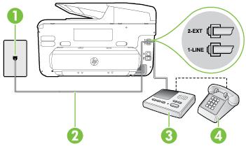 De printer installeren met een DSL/ADSL-computermodem 1. U kunt een DSL-filter aanschaffen bij uw DSL-provider.