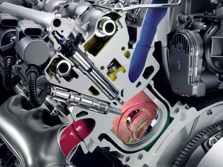 CGI staat voor stratified Charge Gasoline Injection, een verbrandingsconcept met grote toekomst. Mercedes concentreerde zich bij de ontwikkeling op een lager verbruik én betere prestaties.