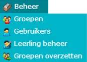 Deel 2: Beheerfuncties In dit hoofdstuk worden alle beheerfuncties beschreven, die beschikbaar zijn voor de beheerder van de school.