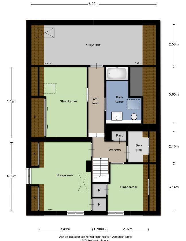 Plattegrond 1e