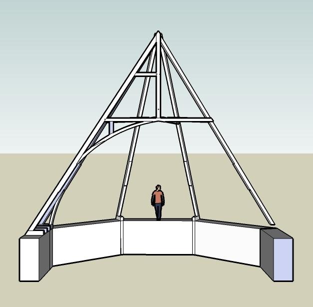 Figuren 3D-tekeningen: Vincent Debonne Foto s: kris Vandevorst makelaar hanenbalk kalf korbeel spoor blokkeel standzoon Fig.