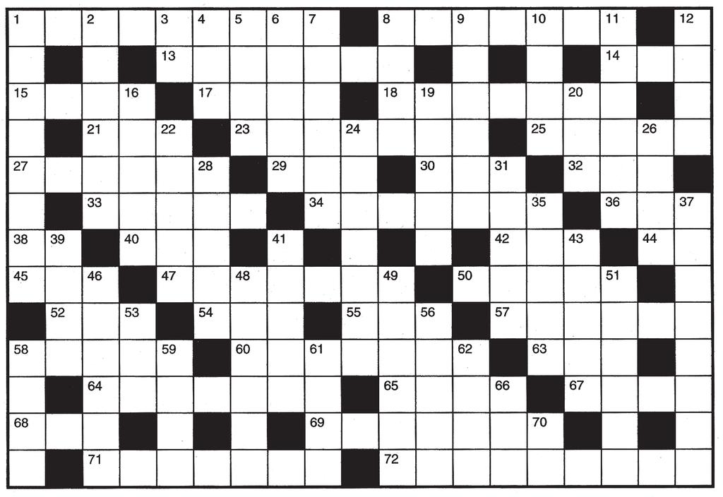 ONZE PUZZEL Los onderstaande kruiswoordpuzzel op en breng de letters over naar de balk. U leest dan een woord.