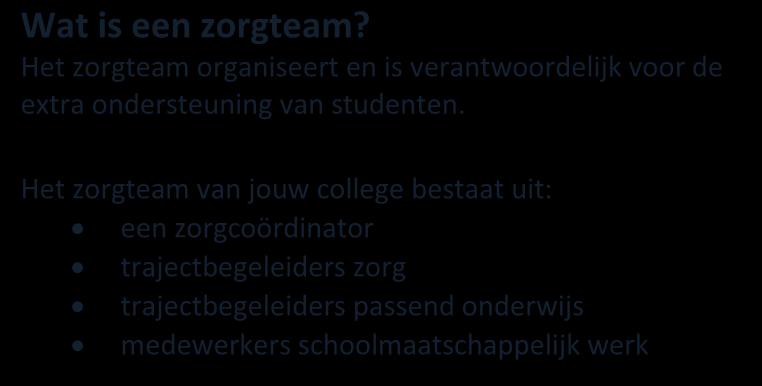 Wanneer jouw problemen een positief studieresultaat in de weg staan, kan je een beroep doen op de extra ondersteuning.