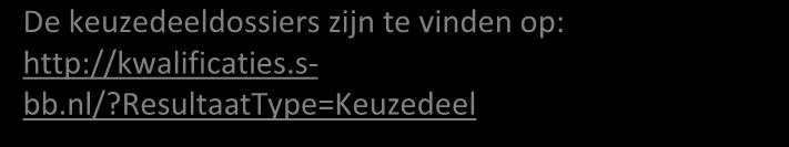 2.2.4. Keuzedelen Naast het basis- en profieldeel van je opleiding zijn er ook keuzedelen. Keuzedelen volgen is een verplicht onderdeel van elke opleiding.