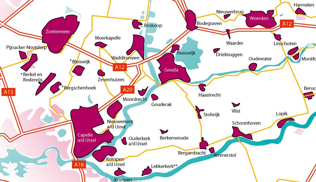 Locaties in het werkgebied Zoetermeer Haastrecht Gouda Buytenhaghe De Liezeborgh Palet Welzijn Domus Thuisbegeleiding Monteverdi Woerden Thuiszorg De Morgenster t Oude Landt t