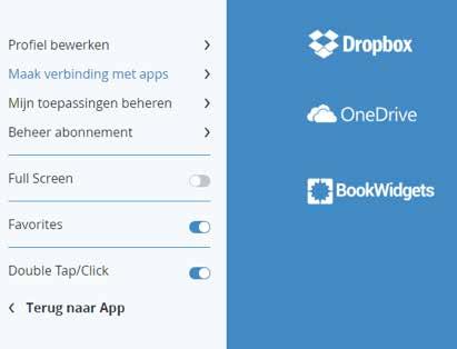 te gaan en log in met een Dropbox account. Na login dient men de koppeling tussen i3learnhub en Dropbox te bevestigen.