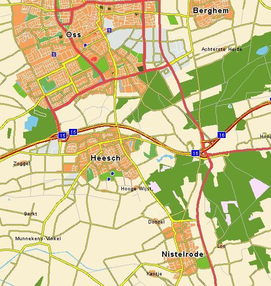 Bijlage M1 Globale ligging onderzoeksgebied Op de onderstaande kaart is de ligging van het onderzoeksgebied globaal op kaart aangegeven middels een