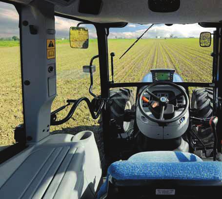 New Holland heeft een gevestigde reputatie voor ergonomische uitmuntendheid en dat is bij de T4000-tractoren echt te zien.