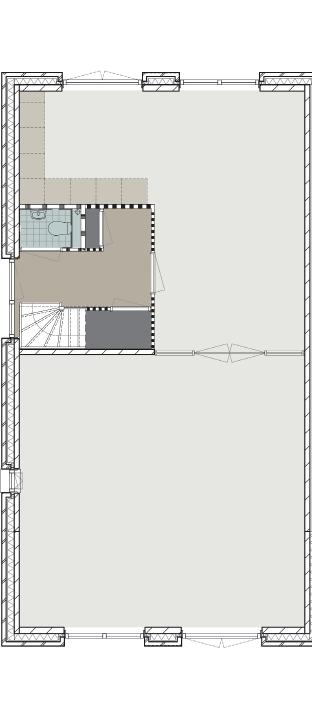 Variant 5 Togetherness - Riante living aan de voorzijde door uitbouw van 2.40m.