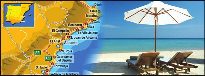 Klimaat De Costa Blanca in Spanje is één van de gezondste gebieden ter