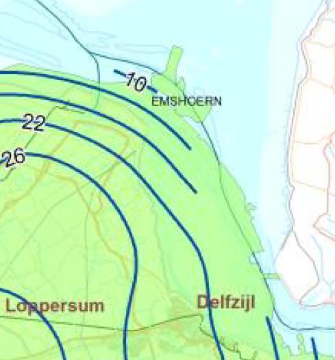 Referentiesituatie Voor het overige zijn er geen wijzigingen in de woonfuncties voorzien. Werkfuncties Voor fase 1 van de uitbreiding Eemsmond Zuidoost is reeds een bestemmingsplan vastgesteld.