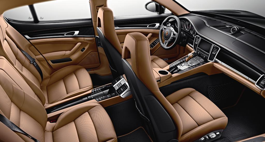 De Panamera Edition 7 Een sterke persoonlijkheid herken je ook aan zijn innerlijke waarden. Het interieur.