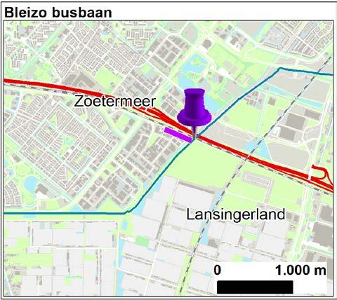 Bleizo Hoogwaardig Openbaar Vervoer-baan (Zoetermeer/Lansingerland) Station Bleizo opent eind 2018. Het is een belangrijke vervoersknoop, maar de businfrastructuur sluit er nog niet op aan.