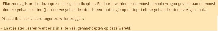 buitenlander, immigrant, allochtoon en andere afkomsten geregistreerd. Weliswaar is de uiting in het voorbeeld gedaan in 2006, de uiting is pas gemeld in 2008.