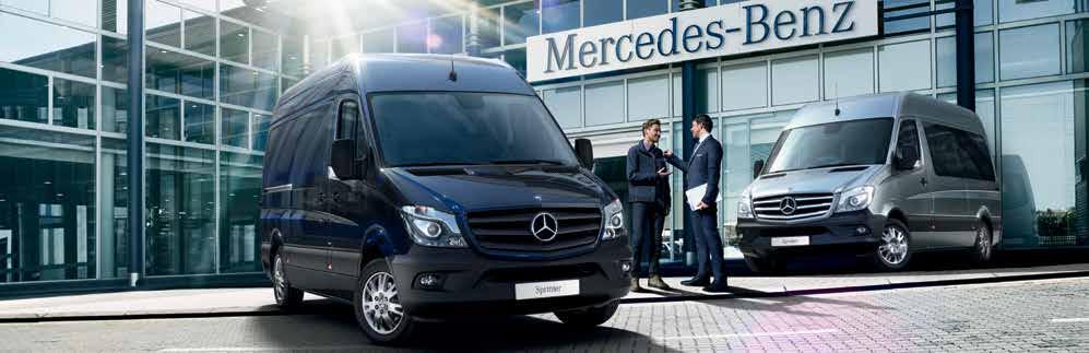 Alles voor uw Sprinter Combi. De kracht van een bestelwagen van Mercedes-Benz uit zich niet alleen in de kwaliteit van de bestelwagen zelf, maar ook in de organisatie die erachter staat.