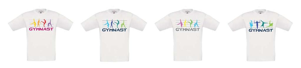 meisje/jongen B&C T-shirt wit met opdruk vooraan (rechts afgebeeld) en achteraan:  Maten: 3/4, 5/6,