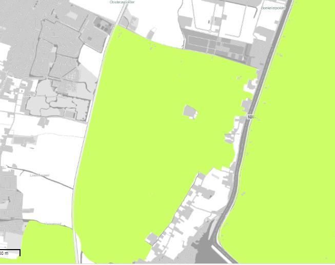 Figuur 4-2 Ligging nieuwe aansluiting A9 ten opzichte van weidevogelleefgebied (bron: Provinciale ruimtelijke verordening; d.d. 09.02/2017, Provincie Noord-Holland). 4.2 Beschrijving wezenlijke kenmerken en waarden NNN In het Natuurbeheerplan (2017) zijn de wezenlijke kenmerken en waarden van het NNN gedefinieerd.