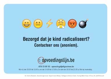 167 Conclusies - En in Vlaanderen? Postkaart over de opvoedingslijn voor ouders die vragen hebben over radicalisering.