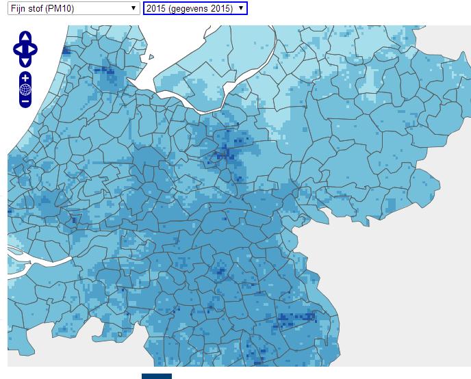 voorgaande jaren, vooral bij veehouderij concentratiegebieden in Gelderland,