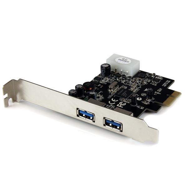 2-poorts PCI Express SuperSpeed USB 3.0- kaartadapter met UASP-ondersteuning Product ID: PEXUSB3S2 Met de PEXUSB3S2 PCI Express USB 3.0 kaart kunt u twee USB 3.