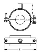 AGI ** [mm] [mm] [mm] [mm] [mm] [mm] [kn] [kg/st] 6* 12,5 Sigma M8 22 56 0,05 0,034 24 M6830060 10 12,5 Trabant M8/M10 30 69 0,08 0,053 24 M6830100 12 12 13,5 Trabant M8/M10 31 77 0,10 0,064 24