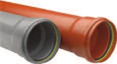 EUCARIGID RE SN2 R E B R E G R B Tubes d égouttage en PVC PVC rioolbuizen selon la norme NBN EN 1401 terre meuble: avec charge de trafic à une profondeur de min.