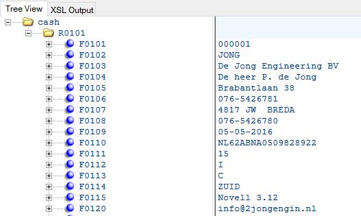 Pagina 13 Response 3 is op een vergelijkbare wijze opgebouwd als voorbeeld 1 op pagina 6, in tag <exportresult> staat een CDATA sectie met daarin de opgevraagde relatiegegevens in XMLformaat: Tag: