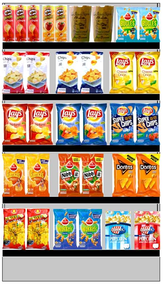 Schapvisie chips - snacks 1 meter