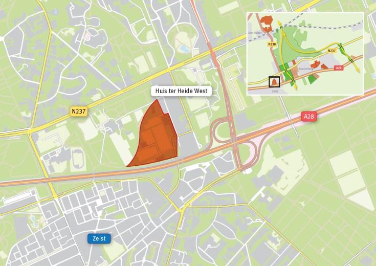 B. Huis ter Heide West Doel: - Realiseren woningbouwlocatie Scope: wat hoort er bij? - Ontwikkeling maximaal 75 woningen Scope: wat hoort er niet bij?