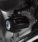 BESCHERMING EN VEILIGHEIDPROGRAMMA Cilinderkopbescherming van RVS Met het zeer compacte formaat (h x b x l : 22,5 x 8,5 x 3,5 cm) is in of op de motor altijd wel plaats voor de BMW Motorrad