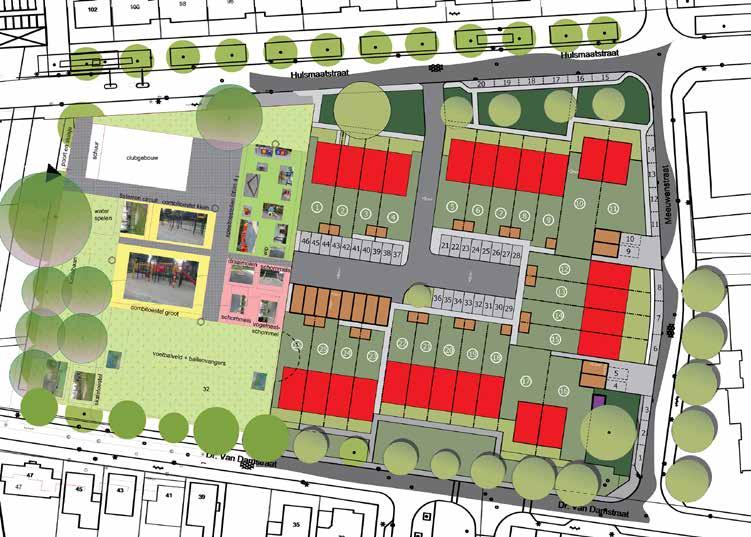 Fazantplein. Door deze ontwikkeling ontstaat er zowel voor de speeltuin als de nieuwe woningen een betere aansluiting op de wijken Mekkelholt en Roombeek.