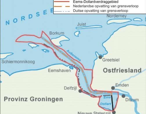 beschreven. Zone 1 kent geen aanvullende regels bovenop die van zone 2. Wanneer u op de Eems vaart, valt u zowel onder zone 2 als zone 1.