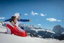 Met de superdolomietenskipas inclusief heeft u toegang tot 500 km aaneengesloten pisten en meer dan 200 liften. Voor de betere skiër (of boarder) is dit een waar wintersportparadijs.