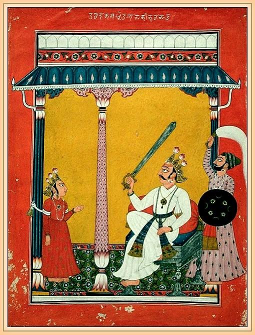 18 Śrīmad Bhāgavatam - Het Verhaal van de Fortuinlijke de daitya heerser gebracht.