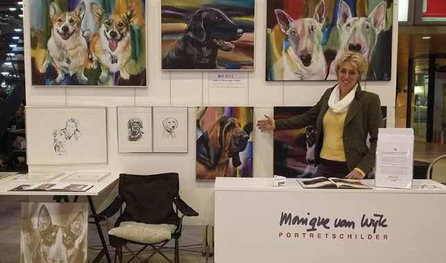In 1993 was mijn werk voor het eerst te zien op een hondententoonstelling. Naast mensenportretten heb ik afgelopen 25 jaar honderden honden in opdracht geportretteerd in binnen-en buitenland.