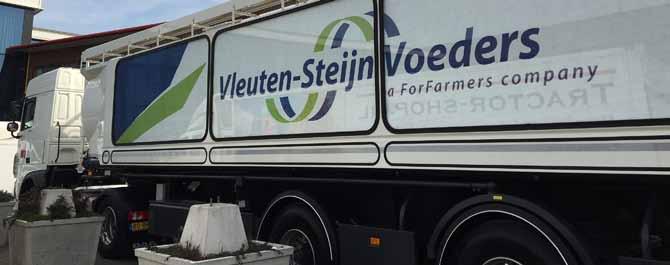Integratie Vleuten-Steijn Samen sterk voor de varkenssector 4 oktober 2016 kondigde ForFarmers de formele overname van VleutenSteijnVoeders B.V. (Vleuten-Steijn) aan.