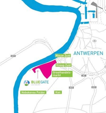 Voor de ontwikkeling en investering van de logistieke zone van ca 6,5 ha binnen Blue Gate, koos het consortium voor een exclusieve samenwerking met Montea.